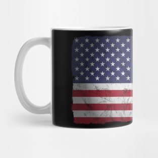 Archery US Flag Proud American Archer Bow Gift Mug